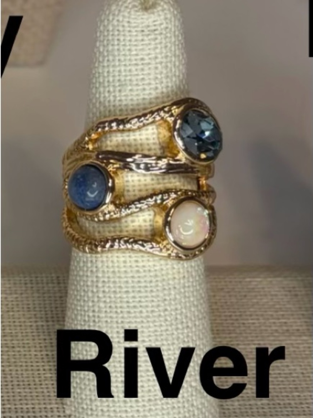 Park Lane River Ring - Sz 7